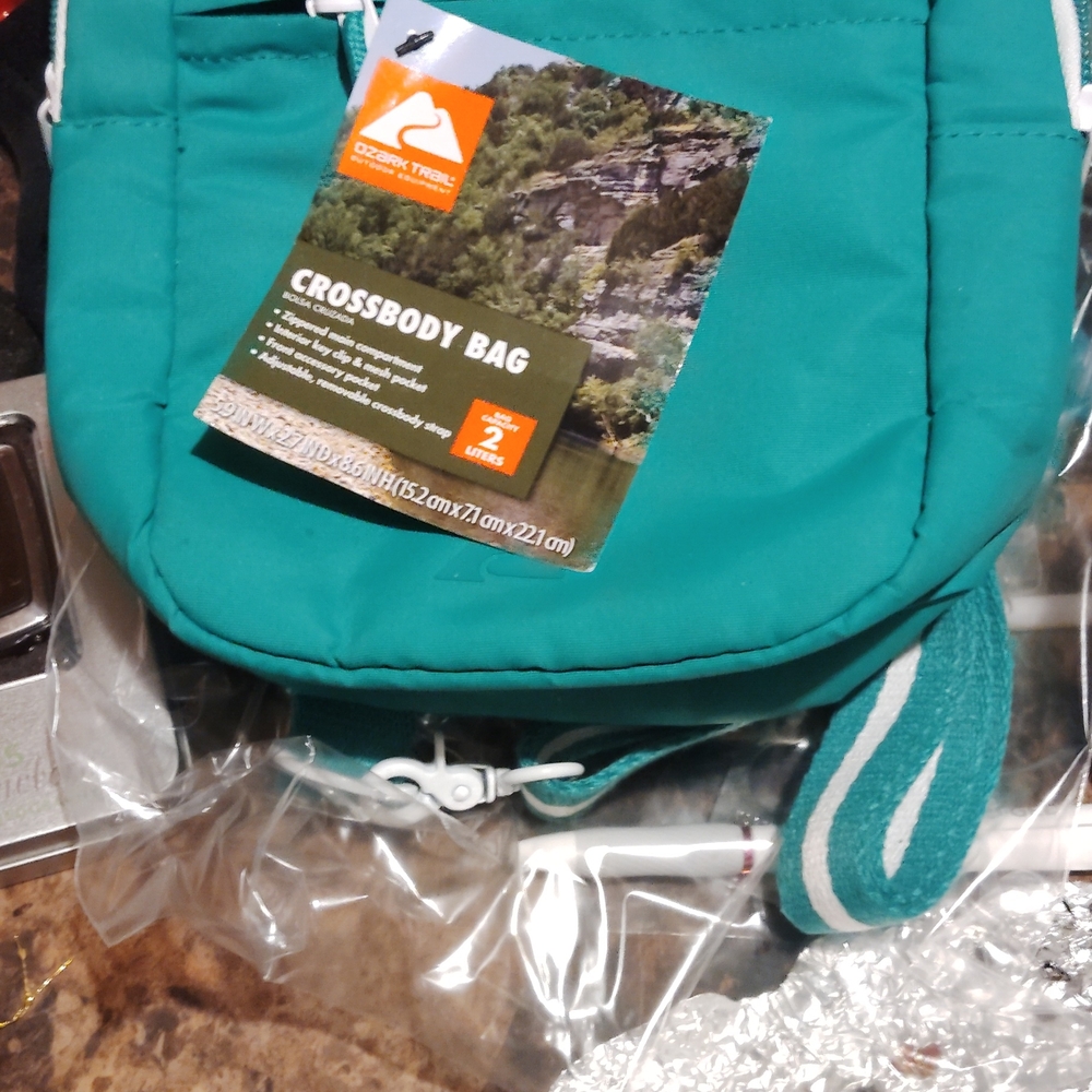 Ozark Trail Teal Crossbody Bag